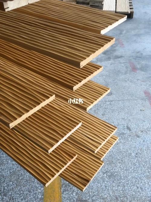 装修材料之实木肌理造型墙板